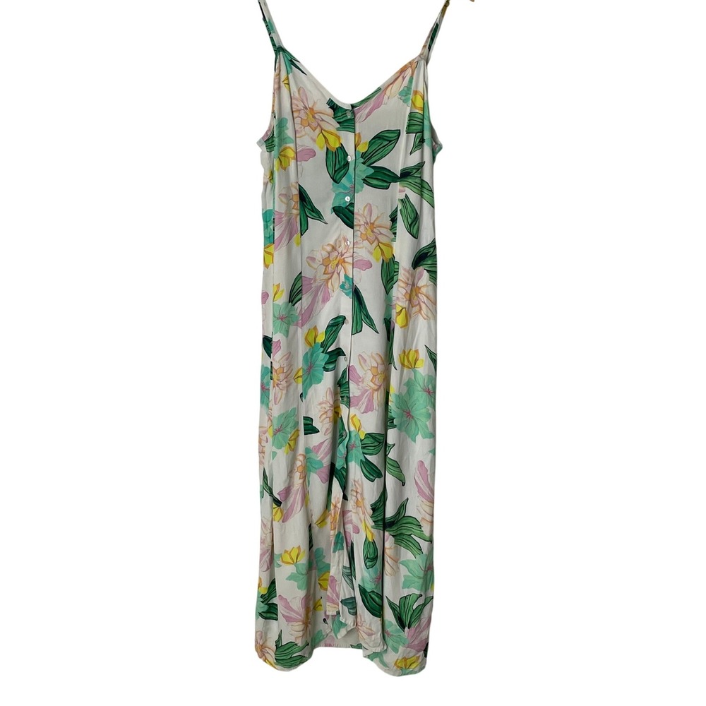 Cleobella Antropologie Estelle Dress Large Floral Midi Button Front Trad Cottage - Picture 2 of 10